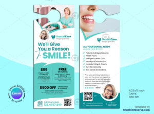 Dental Coupon Door Hanger Template