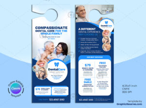 Dental Promotional Service Door Hanger
