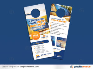 Solar Free Installation Service Door Hanger Template
