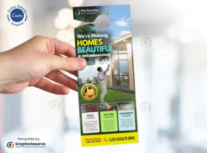 Door Hanger Template For Exterior Cleaning Services